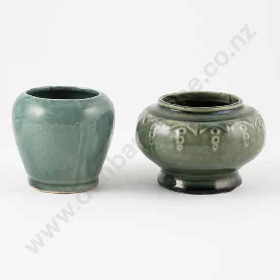 Luke Adams Two Various Posey Vases