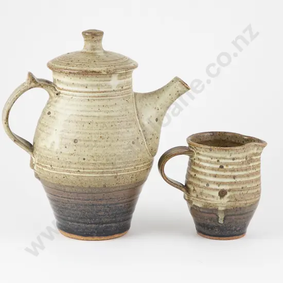 Peter Stitchbury Coffee Pot & Milk Jug
