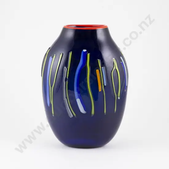 Garry Nash Sunbeam Glass Studio Vase