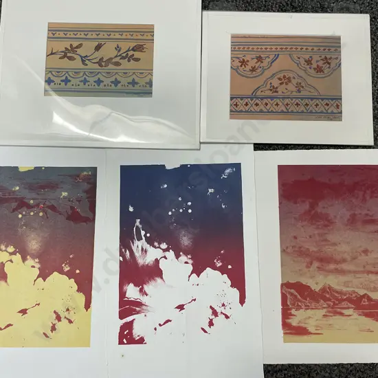 Joan Taylor - Five Various Works on Paper