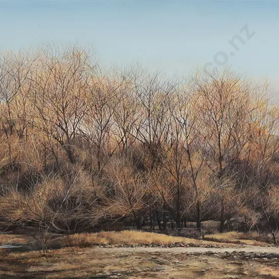 Craig Primrose (b 1956) - After the Muster