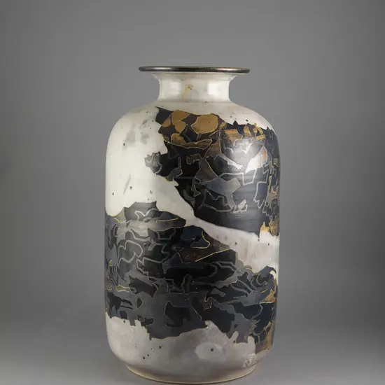 Sutton Taylor Impressive Earthenware Floor Vase