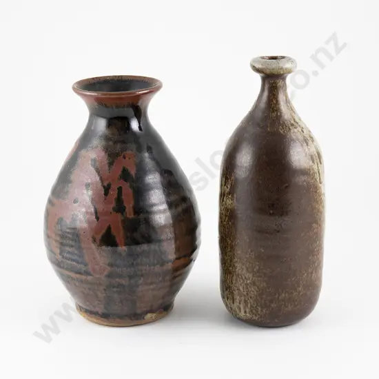Neil Grant Vase and a Lawrence Ewing Bottle