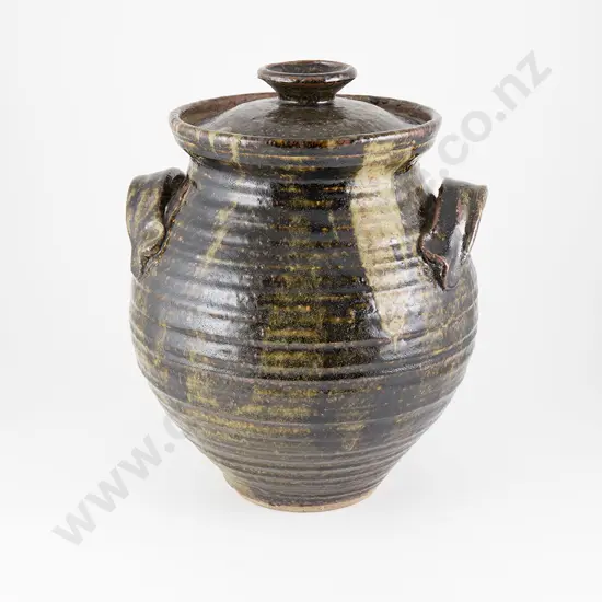 Lawrence Ewing Large Lidded Storage Pot