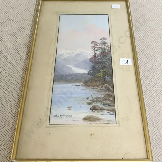 Ethel Richardson - Mountain Landscape