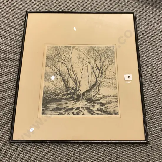 A H McLintock - Winter Willows