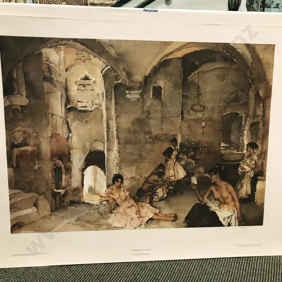Sir William Russel Flint Print "Symposium At Lucenay"