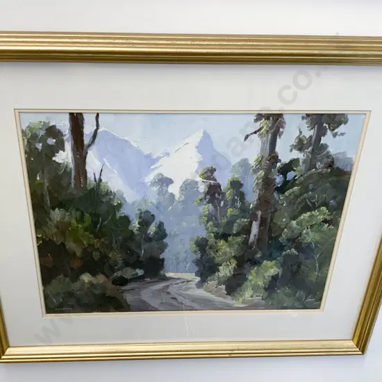 E.B.Lattey  Oil on Board