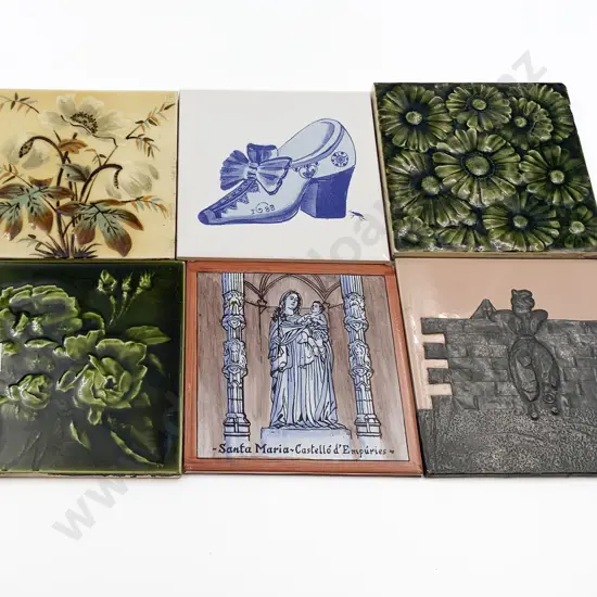 Six Victorian Tiles