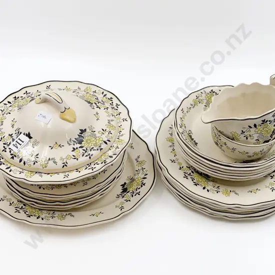 RD "Como" Pattern Part Dinner Set
