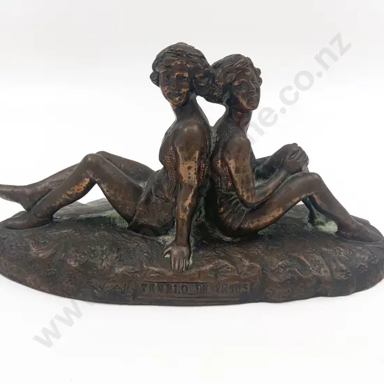 Brass Group Figurine