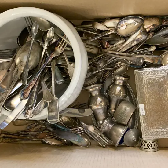 Quantity of Assorted S/P Cutlery Etc