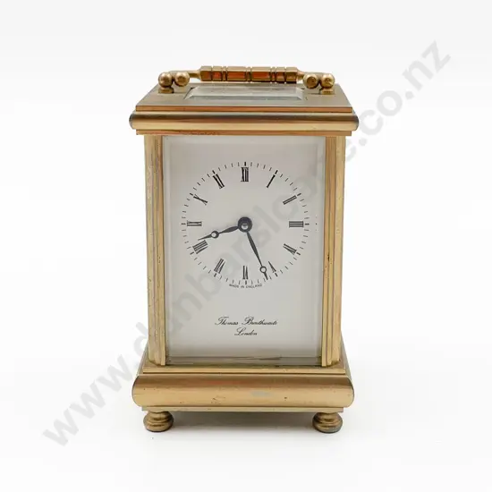 Thomas Braithwaite English Made Small Carriage Clock