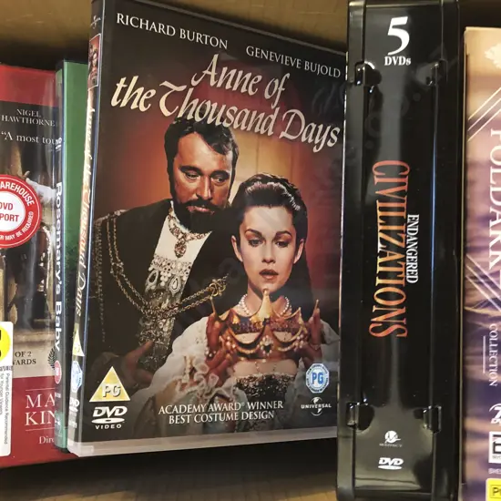 Box of Assorted DvDs