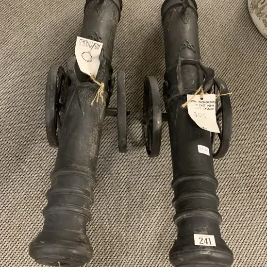 Pair of Decorative Ships Cannons