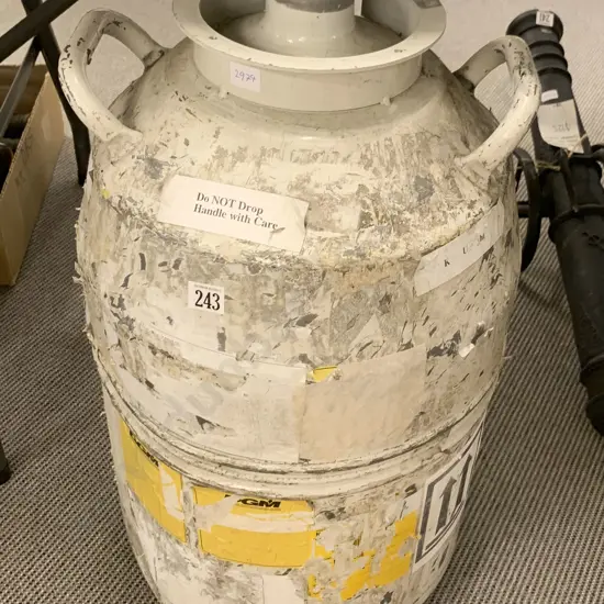 Vintage Industrial Canister