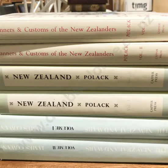 Three Two Volume Reprint Sets on NZ History