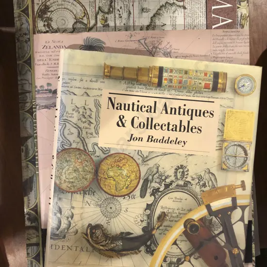 Four Modern Volumes on Maps and Nautical Antiques