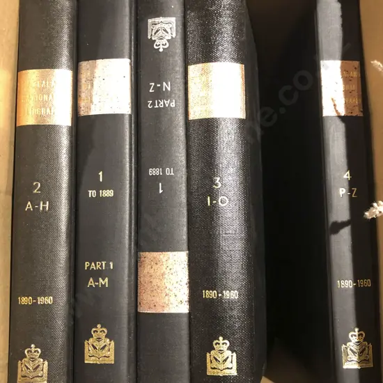 Five Volumes of New Zealand National Bibliography