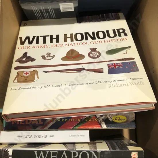 Box of Military Related Books