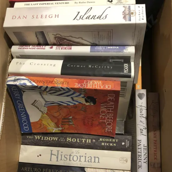 Box of Assorted Books