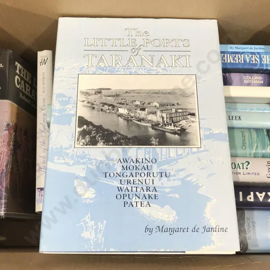 Box of Assorted Maritime Related Books