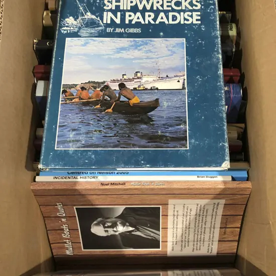 Box of Maritime Books
