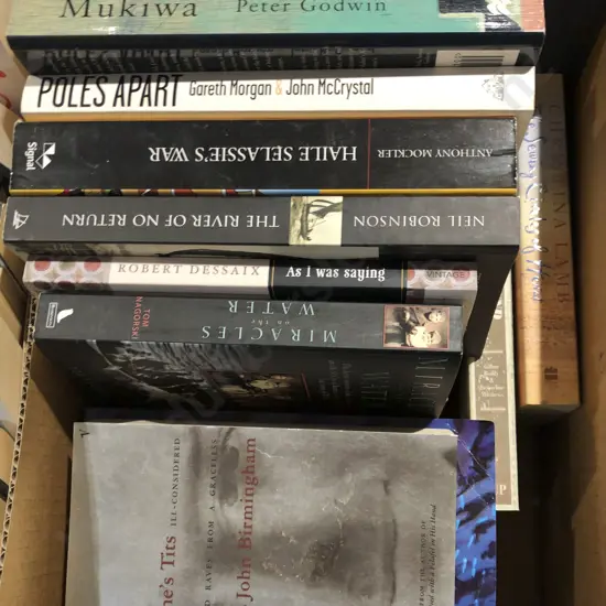 Box of Assorted Books