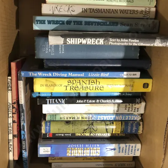 Box of Assorted Books