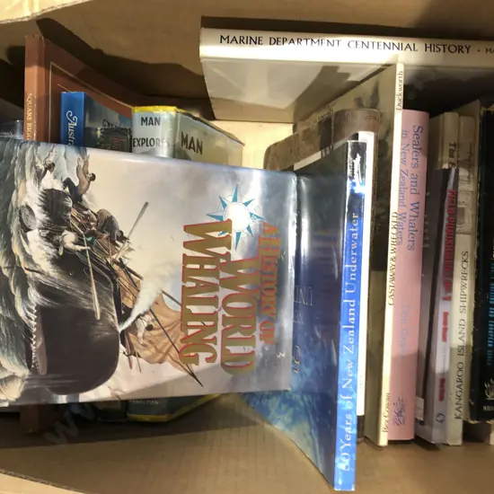 Box of Maritime Books