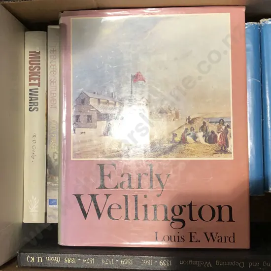 Box of Mostly NZ History Books