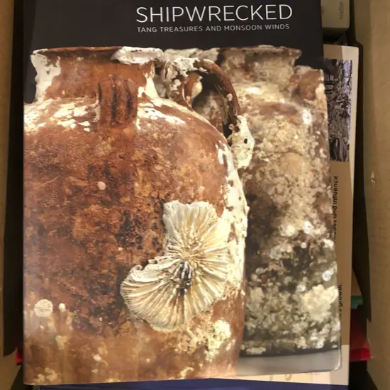 Box of Mostly Maritime Books