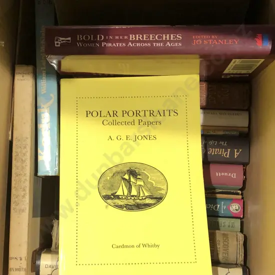 Box of Mostly Maritime Books