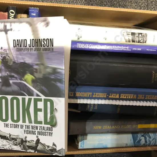 Box of Maritime Books