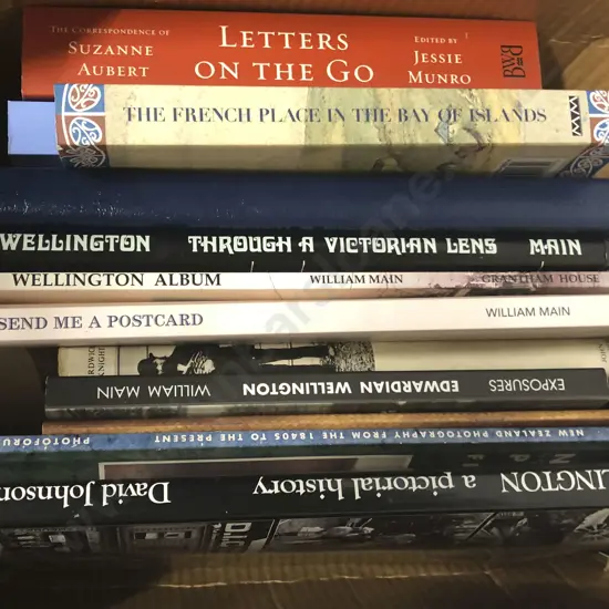 Box of NZ Reference Books