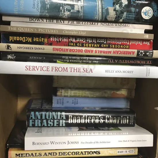 Box of Assorted Books