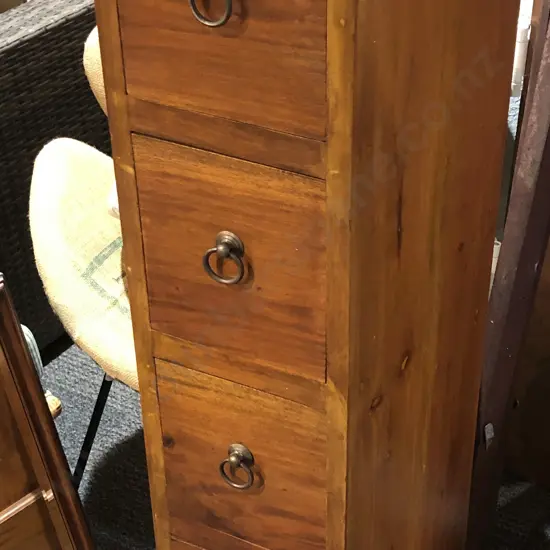 Slim Five Drawer Chest of Drawers