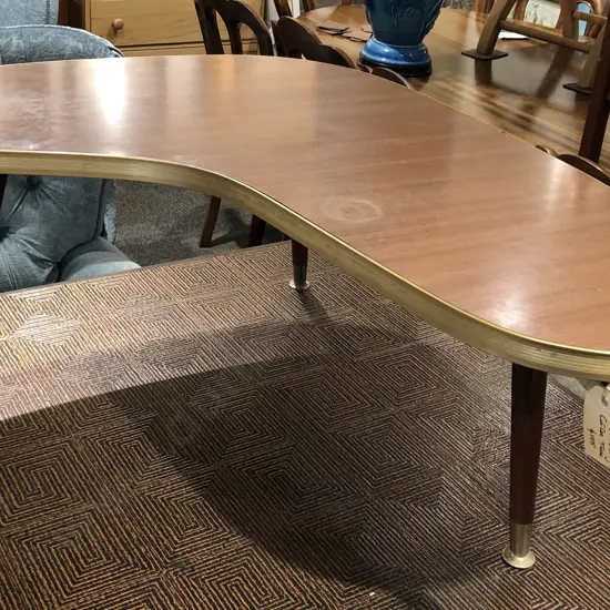 Kidney Shaped Coffee Table