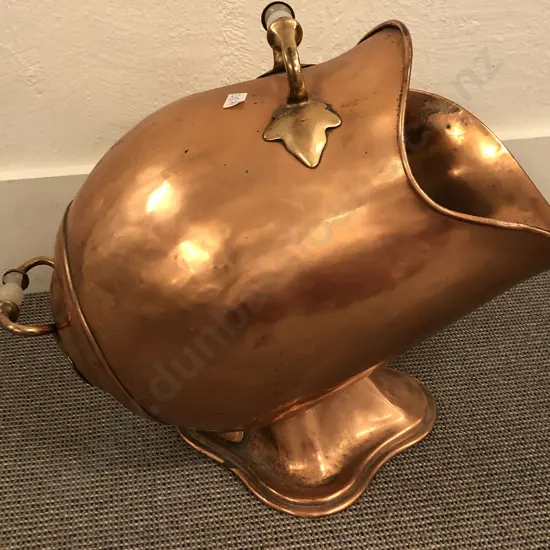 Copper Coal Skuttle