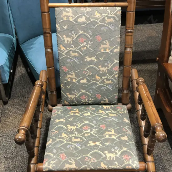 Bobin Turned Rocking Chair