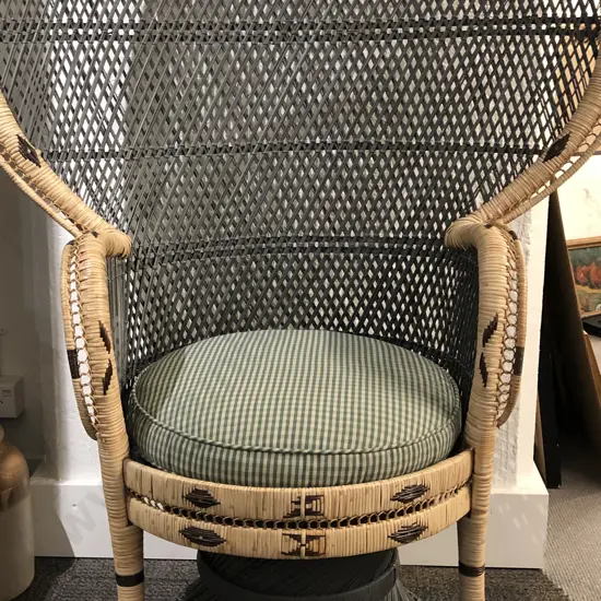Peacock Backed Chair