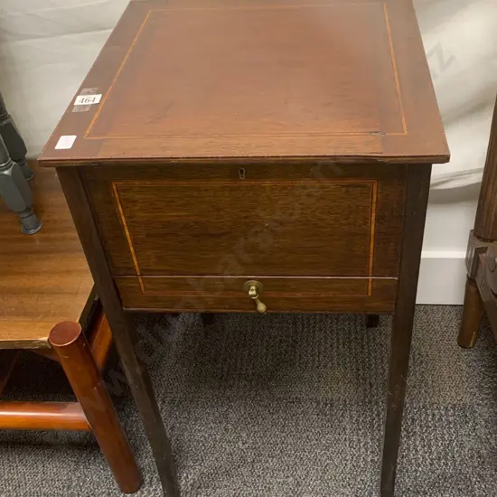 Inlaid Sewing Cabinet