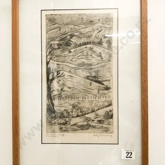 Betty Curnow - Sheep Country Canterbury