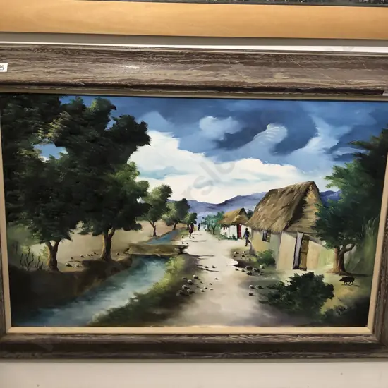 Villaire Poisson - Untitled Landscape