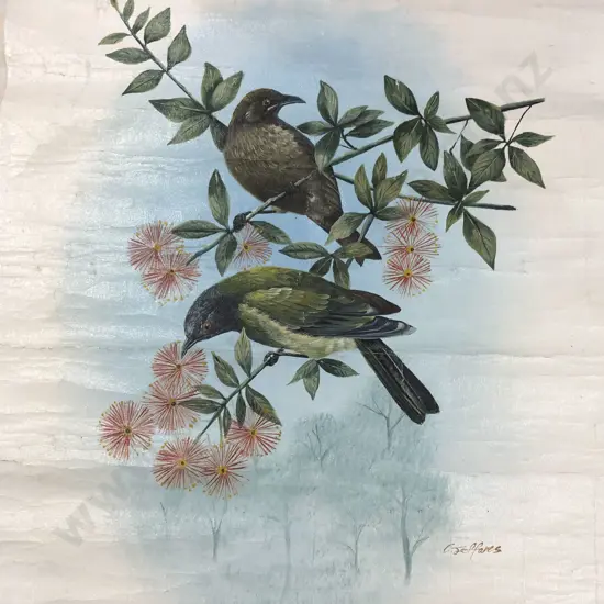 C. Jeffares Unframed Acrylic on Canvas