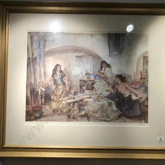 Sir William Russell Flint - A Question of Colour