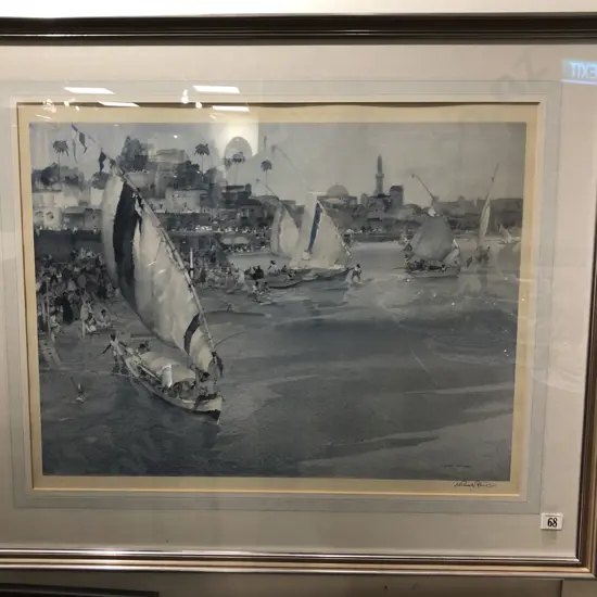 Sir William Russell Flint - Holiday after Ramadan