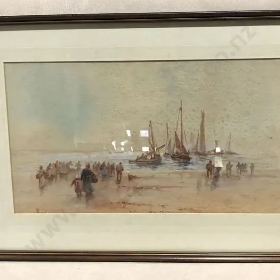 F. Rousse - Untitled Coastal Scene