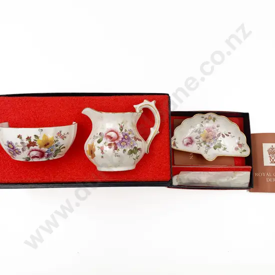 Two RCD Boxed Sets Including Sugar and Cream and Dish