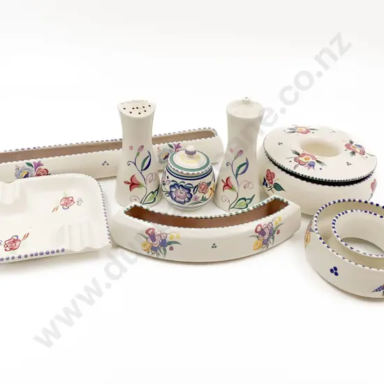 Qty of Assorted Poole "Wrigley" Crockery (Eight Pieces)